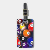 BiljartBagagelabel Bagagelabel (Voorkant verticaal)