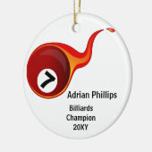 biljartbal ornament (Links)