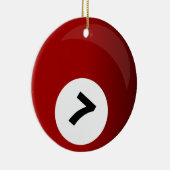 biljartbal ornament (Rechts)