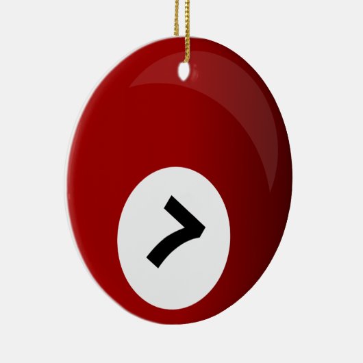 biljartbal ornament (Rechts)