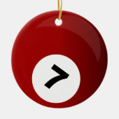 biljartbal ornament (Voorkant)