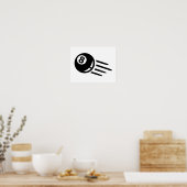 Biljartbal Poster (Keuken)