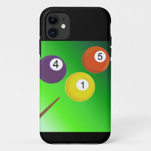 Biljartballen iPhone 11 Hoesje