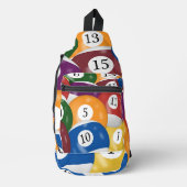 Biljartballen Collectie Sling Bag (Voorkant)
