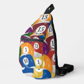 Biljartballen Collectie Sling Bag (Rechterhoek)