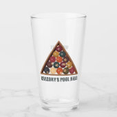  Biljartballen Custom Pool Table Thema Glas (Voorkant)