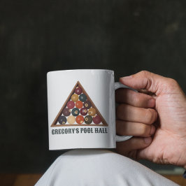  Biljartballen Custom Pool Table Thema Koffiemok