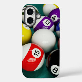 biljartballen telefoonhoesje iPhone 16 hoesje