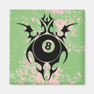 biljarten. stammen. magneet