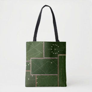  biljarten Tafeltabel Kunstpoot poolhaai Tote Bag