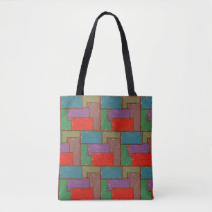biljarten Tafeltabel Kunstpoot poolhaai Tote Bag