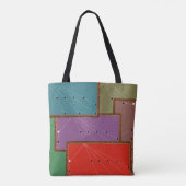  biljarten Tafeltabel Kunstpoot poolhaai Tote Bag (Achterkant)