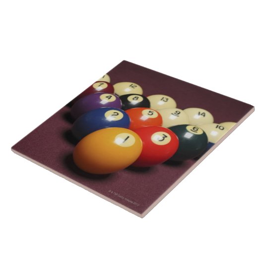 Biljarten Tegeltje (Zijkant)