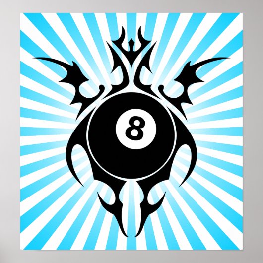 biljarten : tribalz poster (Voorkant)