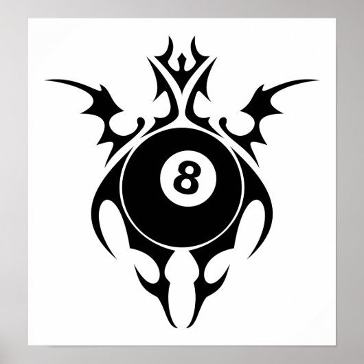 biljarten : tribalz poster (Voorkant)