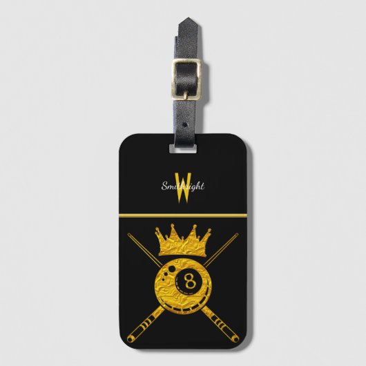 Biljartervaring verdiept de knowhow van elke spele bagagelabel (Voorkant (verticaal))