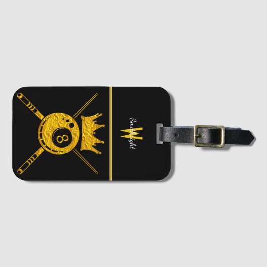 Biljartervaring verdiept de knowhow van elke spele bagagelabel (Voorkant (horizontaal))