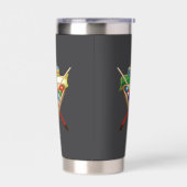 biljartgeïsoleerde droogtrommel geïsoleerde drinkbeker (Links)