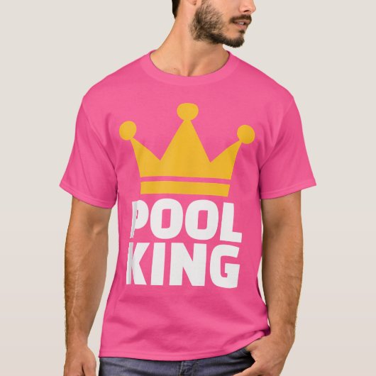 biljartkoning t-shirt (Voorkant)