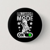 biljartmodus ingeschakeld ronde button 5,7 cm (Voorkant)