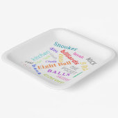 Biljartpapier bord (Gebogen)