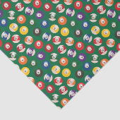 biljartpatroon tissuepapier (Detail)