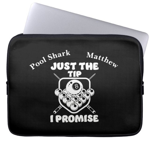 Biljartprijzen voor spelers laptop sleeve (Voorkant)