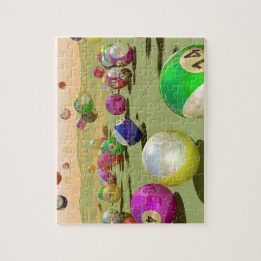 Biljartpuzzel Legpuzzel (Verticaal)