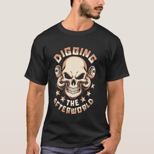 Biljartschedel Billard 8-Ball - Cue Pool T-shirt (Voorkant)
