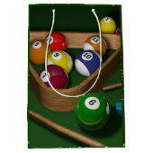 Biljartspel Medium Cadeauzakje (Voorkant)