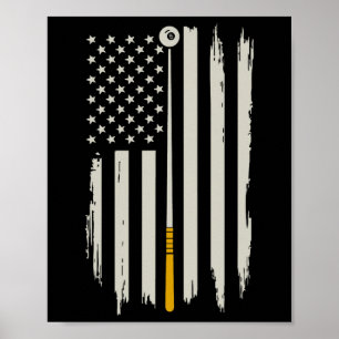 Biljartspeler biljarttafel Verenigde Staten Vereni Poster