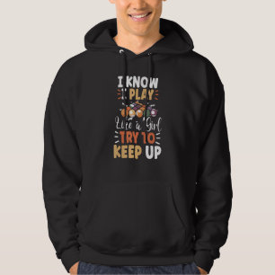 Biljartspeler Pool Cue Sporten Hoodie