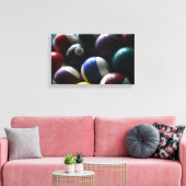 Biljarttafel canvas foto game room foto afdruk (Insitu (Woonkamer))