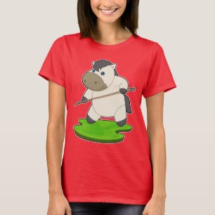 biljartwachtrij voor paarden t-shirt