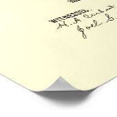 Biljartwandafdruk #3 poster (Hoek)