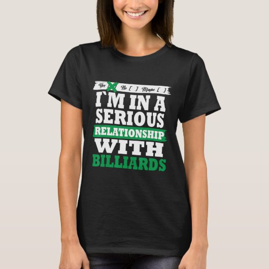 Biljetten Mijn serieuze Relatie Grappig T-shirt (Voorkant)