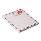 biljettenstaafje voor luchtpost notitieblok (Schuin)