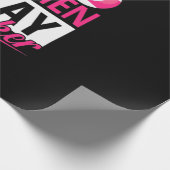 Bilkarter | Echte vrouwen spelen snooker Cadeaupapier (Hoek)
