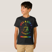 Bill and Bobs Coffee Shop LGBT AA Sober Recovery G T-shirt (Voorkant volledig)