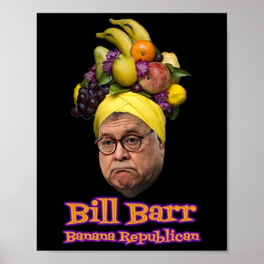 Bill Byrr Bynana Republican Poster (Voorkant)