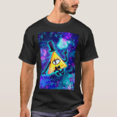 Bill Cipher Fanart Actief T-shirt (Voorkant)