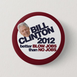 Bill Clinton 2012 Ronde Button 5,7 Cm