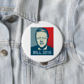 BILL CLINTON 2016 -.png Ronde Button 4,0 Cm (In situ)
