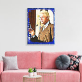 Bill Clinton 42e President Keepsake Canvas Art (Insitu (Woonkamer))