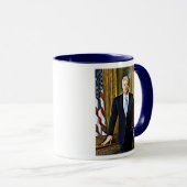 Bill Clinton 42e President Keepsake Coffee Mok (Voorkant rechts)