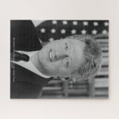 Bill Clinton 42e President van de Verenigde Staten Legpuzzel (Horizontaal)