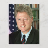 Bill Clinton Briefkaart (Voorkant)