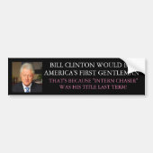 BILL CLINTON BUMPERSTICKER (Voorkant)