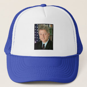 Bill Clinton Democractische President Hoge Huis Trucker Pet