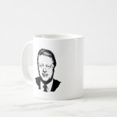 Bill Clinton Gear Koffiemok (Voorkant links)